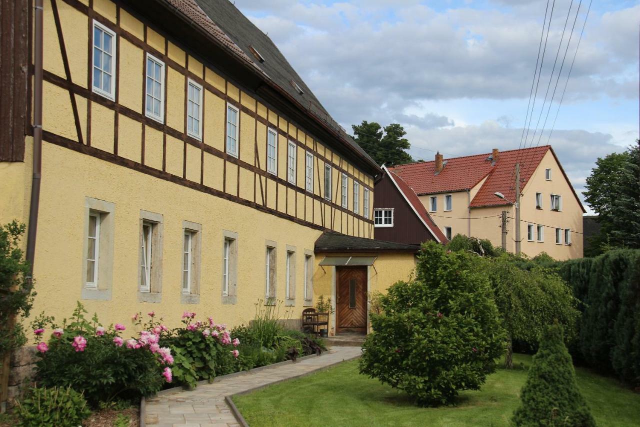 Apartament Ferienhof Cunnersdorf Kurort Gohrisch Zewnętrze zdjęcie