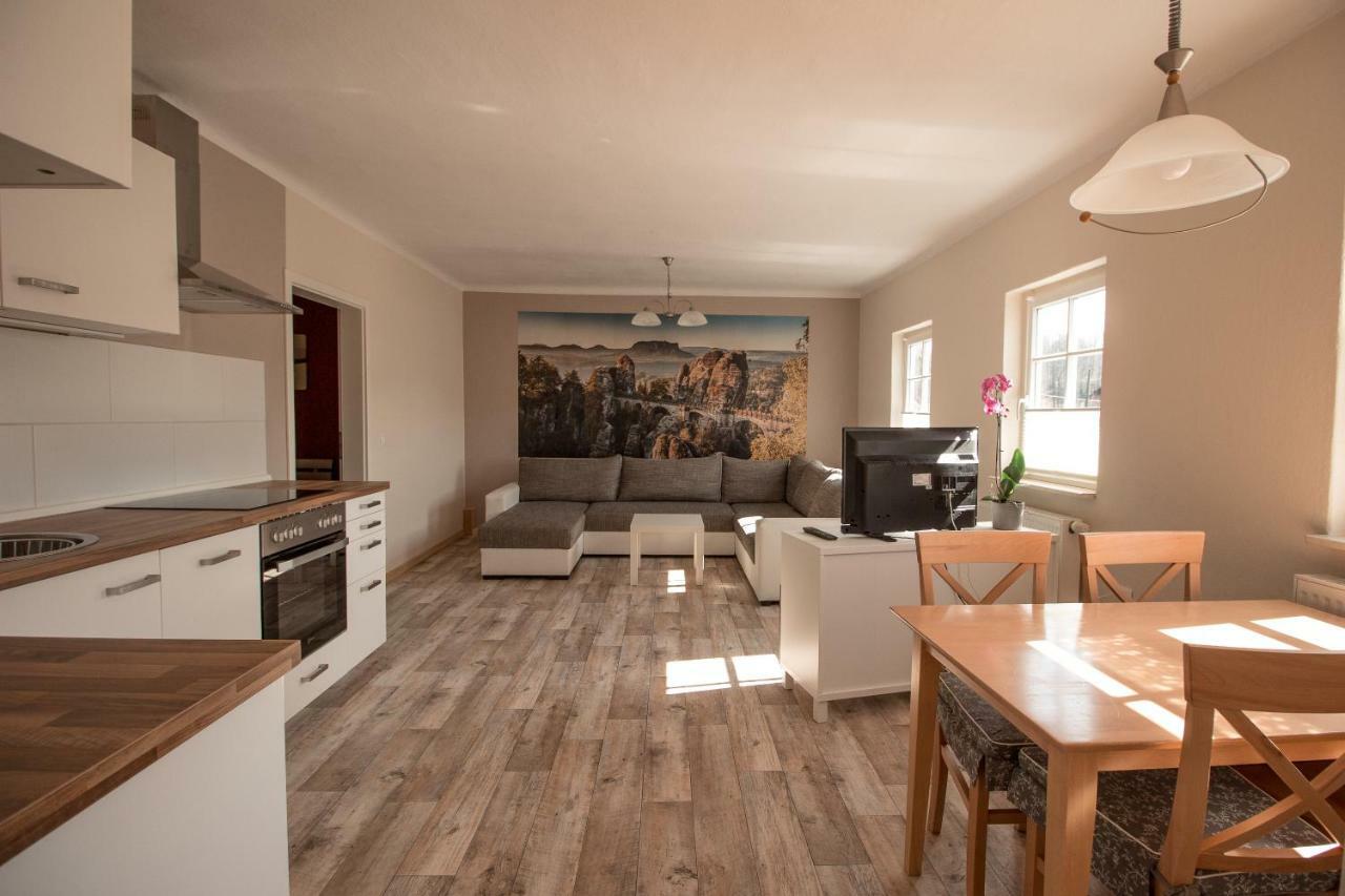 Apartament Ferienhof Cunnersdorf Kurort Gohrisch Zewnętrze zdjęcie